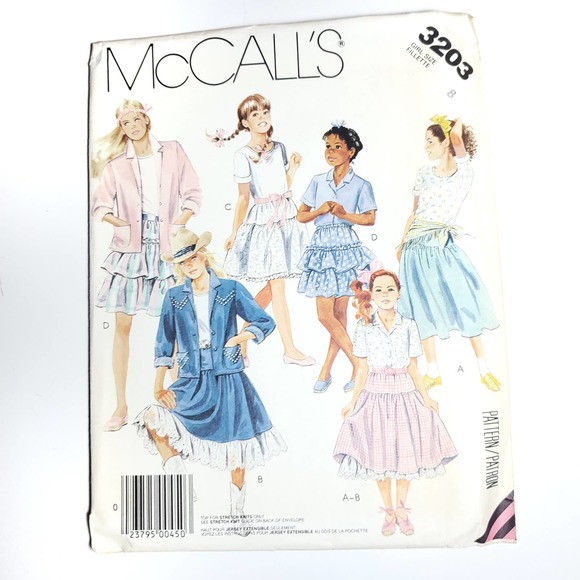 Vintage | Sewing Pattern Girls Outfit